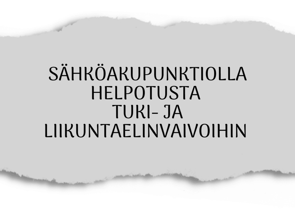 sähköakupunktiolla