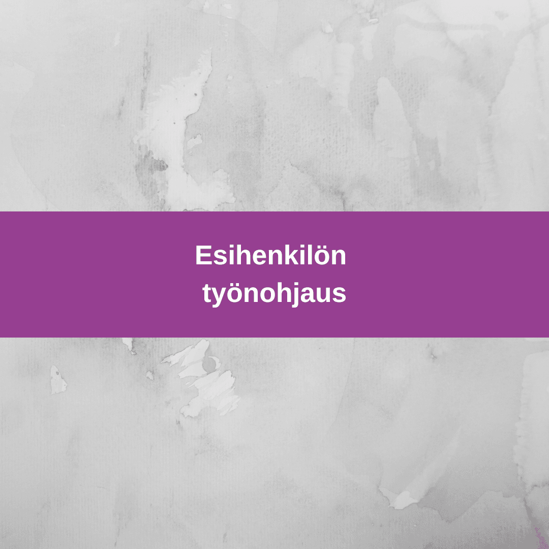 Esihenkilön työnohjaus