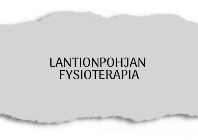 lantionpohjan fysioterapia
