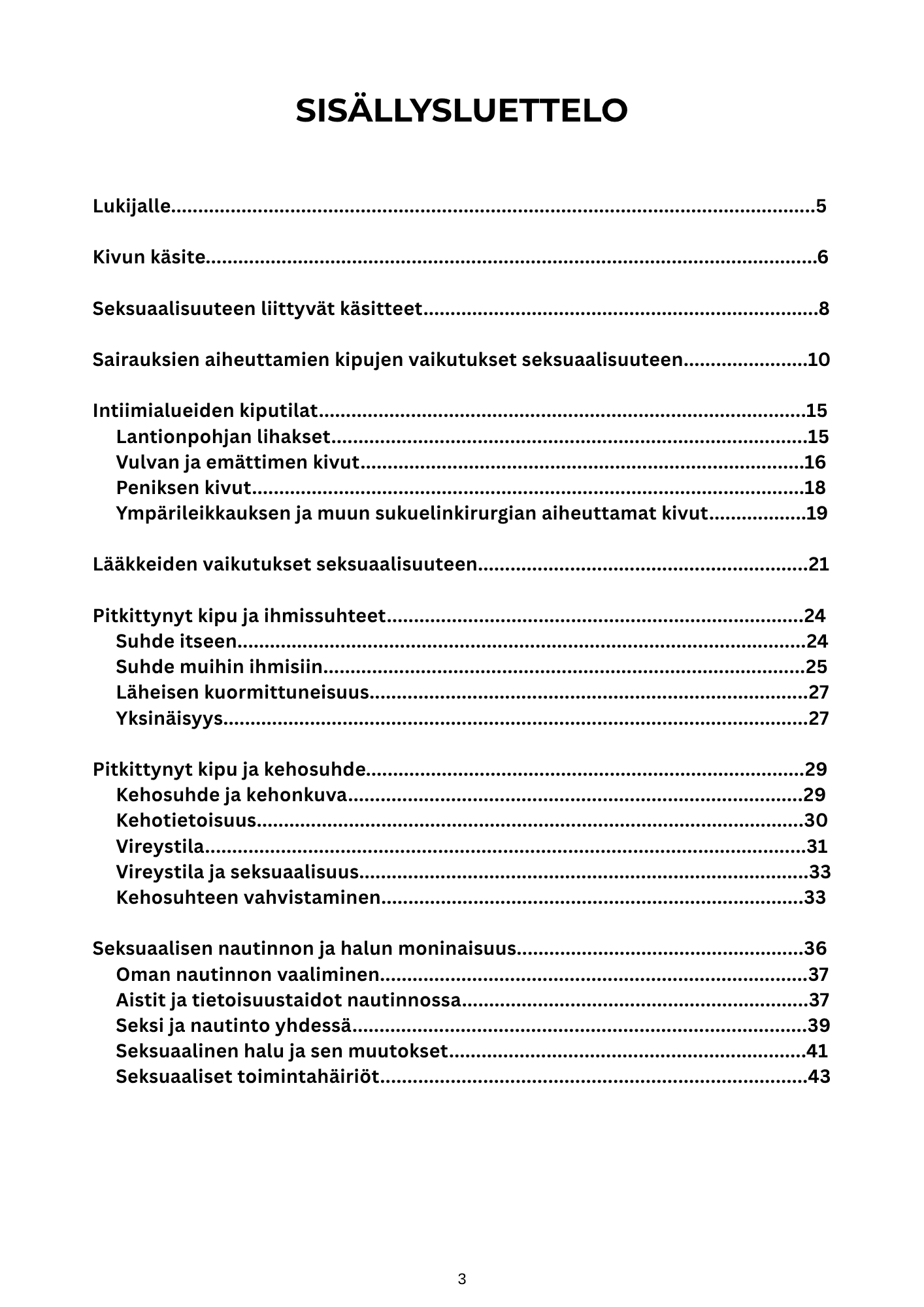 Pitkittynyt kipu ja seksuaalisuus - PDF - Image 2